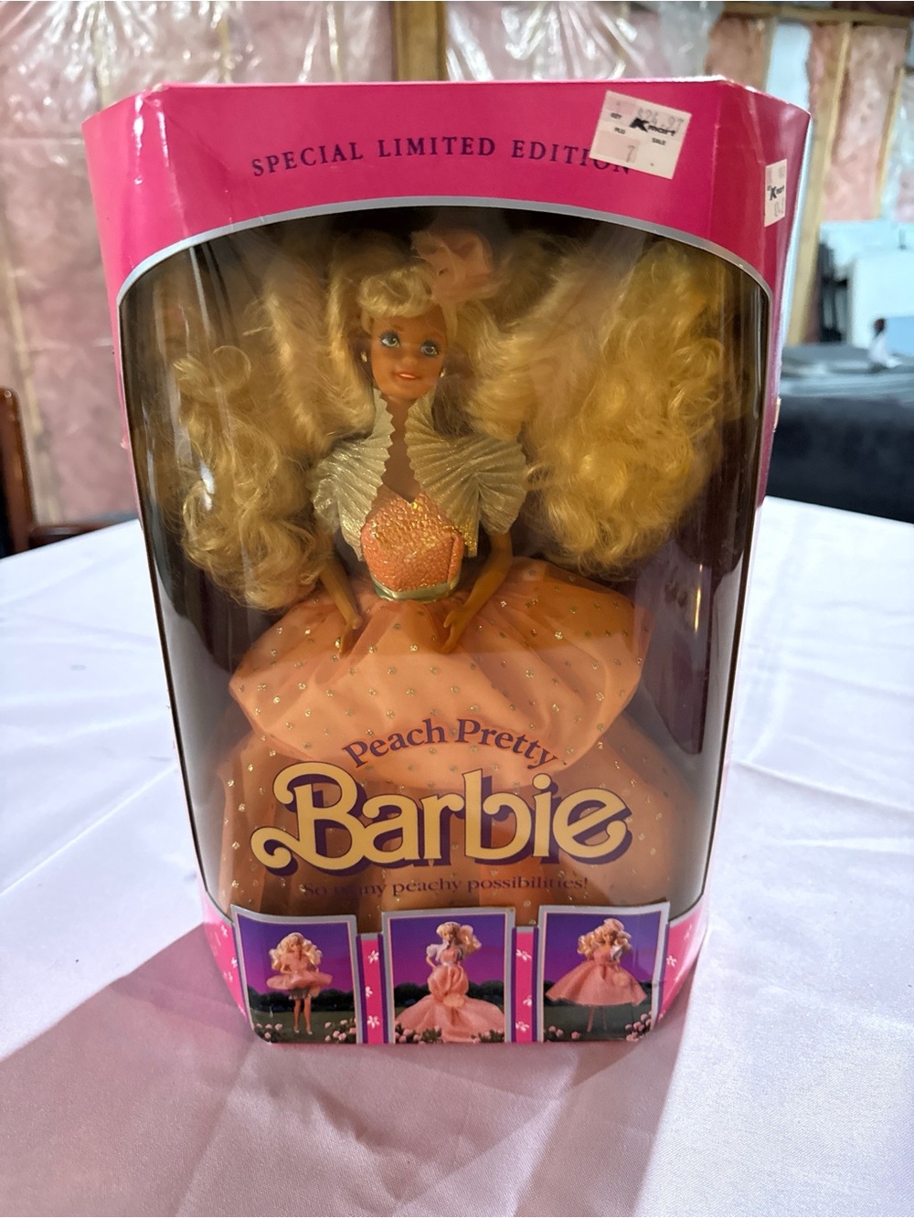 Barbie Peach Pretty Special Limited Edition - Pink and Peach